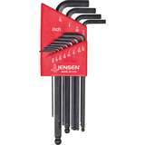 11 Key L-Ball End Hex Key Set, Inch, .050-1/4" redirect to product page